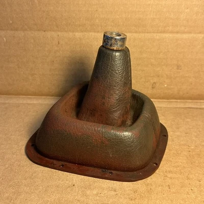 Mazda Rx7 S3 FB 1984-1985 OEM palanca de cambios palanca de cambios bota de goma borgoña Foto 1 de 4