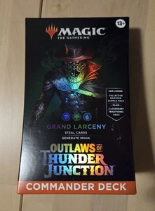 MTG Grand Larceny Commander Deck Outlaws of Thunder Junction Magic The Gathering - Picture 1 of 2