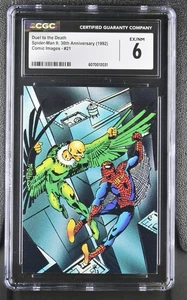 Duel to the Death #21 CGC 6 Spider-Man II 30th Anniversary 1992 Vulture Marvel - Picture 1 of 2
