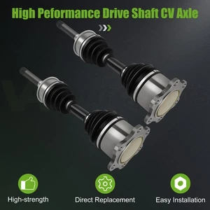 Fits Toyota Pickup 4Runner 3.0L 2.4L 1986-1995  Front Left Right CV Axle - Picture 1 of 7