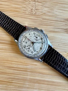 VINTAGE HELBROS OVERSIZED CHRONOGRAPH - Picture 1 of 6