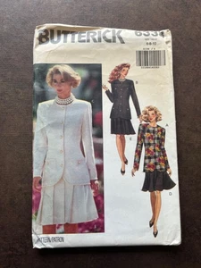 Butterick Sewing Pattern 6338 Misses Petite Jacket & Skirt Size 6-10 * Uncut * - Picture 1 of 2