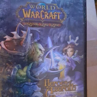 Jogo de cartas colecionáveis World of Warcraft: Heroes of Azeroth Starter Deck - Imagem 1 de 4