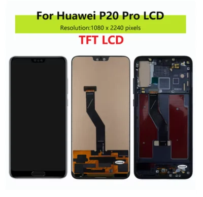 For Huawei P20 Pro TFT LCD Display Touch Screen Digitizer Assembly Replacement - Image 1 of 3