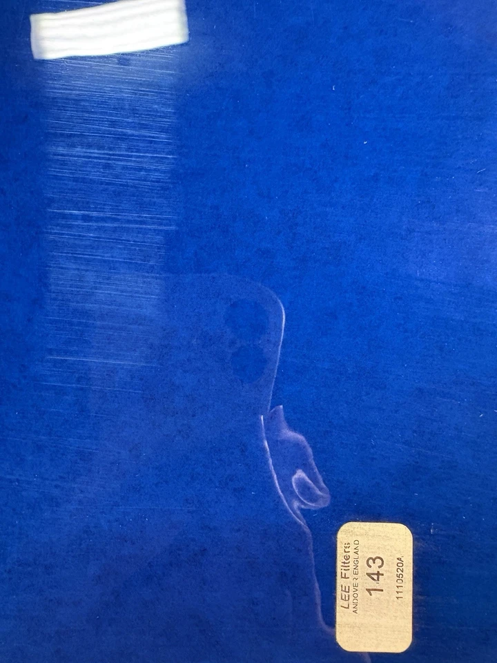 Lee Filters 143 Pale Navy Blue Gel Sheet - Image 1 of 1