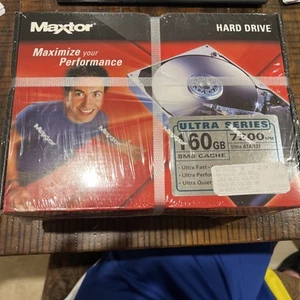 MAXTOR Ultra Series 160GB 7200 RPM Ultra ATA/133 Internal Hard Drive-NEW SEALED! - Picture 1 of 6