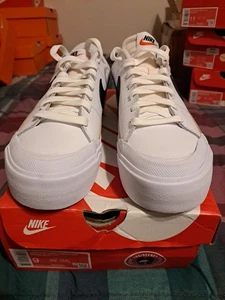 Nike Court Legacy Lift Damen-Tennisschuhe Größe 9 weiß DM7590-100 Plateau Gummi - Bild 1 von 7