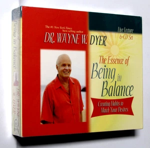 Dr. Wayne Dyer Essence Being in Balance self help NEW (CD Set) Audio book FREE - Picture 1 of 3