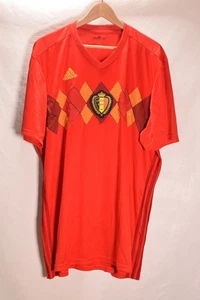 Camiseta de fútbol Adidas para hombre Bélgica roja 2XL - Imagen 1 de 7