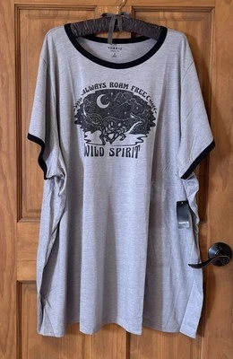 CAMISETA TÓRRIDA MANGA CORTA TOP BLUSA 6 6X 6XL 30 NUEVA Foto 1 de 4