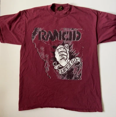 1994 Rancid Let's Go T-Shirt Mens XL - Used - Vintage - Machete Hellcat - Image 1 of 4