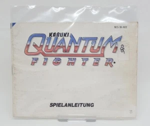 Nintendo NES - Kabuki Quantum Fighter Spielanleitung ( akzeptabel ) - Bild 1 von 4