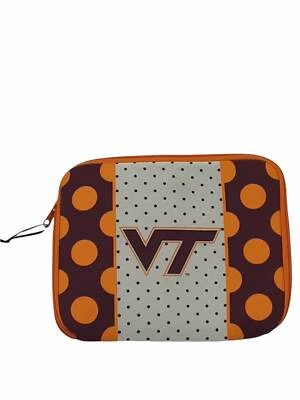 Funda de viaje para iPad Virginia Tech borgoña y naranja (tamaño: 10 pulgadas x 8 pulgadas) Foto 1 de 2