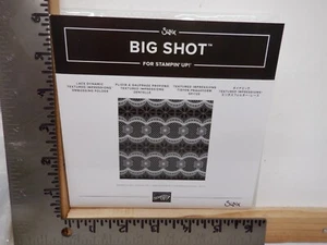 STAMPIN UP LACE DYNAMIC TEXTURED IMPRESSIONS EMBOSSING FOLDER EUC A31711 - Picture 1 of 1
