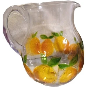 Shatterproof Plastic Lemonade/Margarita Pitcher, 90 Fl... - Picture 1 of 4