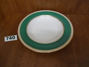 Tazón de sopa con borde de 1 x 23 cm o 9 pulgadas - Wedgwood ULANDER verde en polvo - Imagen 1 de 6