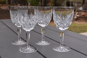 4 VÁSTAGOS DE COPA DE AGUA WATERFORD CRISTAL EN LA SUITE GLENCAIRN / PATRÓN - Imagen 1 de 6