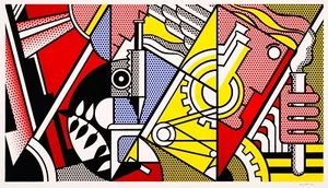 Roy Lichtenstein: Peace Through Chemistry I Archival Quality Fine Art Print - Picture 1 of 1