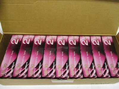 9 2-Pack RADIO SHACK LN-30 Low Noise Audio Cassette Tapes 44-910 30 Minute - Image 1 of 4
