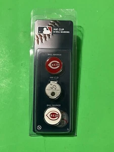 Team Effort MLB Hat Clip and Ball Marker Set - Cincinnati Reds - Picture 1 of 3