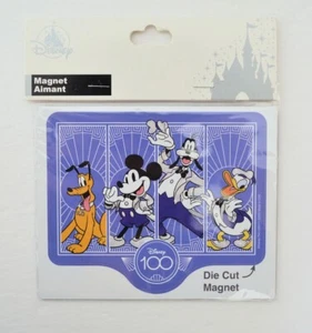 Disney Parks 2023 D100 Anniversary Mickey Mouse & Friends Die Cut Magnet NEU - Bild 1 von 3