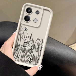 For Xiaomi Redmi Note 13 12 11 Pro 13T Shockproof Flower Silicone TPU Case Cover - Picture 1 of 15