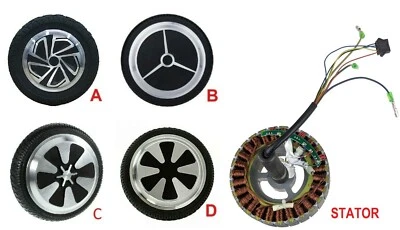 6.5" 8.5" Smart Mini Two-Wheel Scooter Tire Hub Motor 2-Wheel 6" 8" Stator