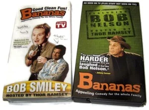Bananas Comedy Bob Smiley Bob Nelson Thor Ramsey Seen On TV (VHS Tapes (2),2004) - Picture 1 of 12