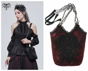 Devil Fashion Gothic Elegant Plush One Shoulder Armpit Bag Cross Body Handbg - Picture 1 of 25