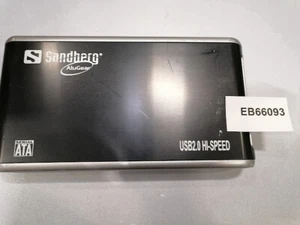 Sandberg USB 2.0 External Enclosure - Used, Scratched, No Accessories - Afbeelding 1 van 5