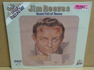 Jim Reeves Room Full Of Roses SEALED 2 LP vinyl records RCA PAIR NEW - Image 1 of 2