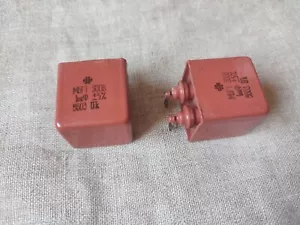 2 piezas. 1 uF 300V MBGT PIO, PAPEL EN ACEITE, 1 uF +/- 5% - Imagen 1 de 4