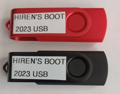 Hiren’s BOOT 2023 USB Win10 PE 64GB IT Support Tech Tools Bootable Flash Drive - Image 1 of 3