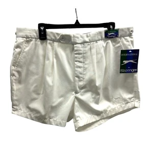 NUEVO Pantalones Cortos Tenis Slazenger 3" Entrepierna Talla 40 Deadstock - Imagen 1 de 5