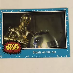 Star Wars Journey To Force Awakens Trading Card #23 Droids On The Run - Picture 1 of 2