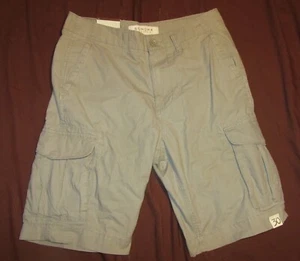 Sonoma Mens Cargo Shorts, Aluminum Gray, Cotton, Size 30, NEW, Reg $48 - Picture 1 of 7