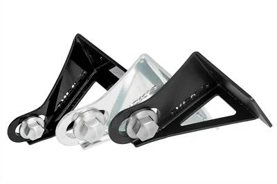 Ricks Harley Breakout Kennzeichenhalter kurz seitlich einzeln glänzend schwarz - Bild 1 von 4