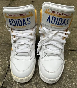 Adidas Jeremy Scott Beverly Hills Licence Plate With Box Size 9 US - Picture 1 of 8