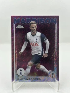 Topps Chrome UCC 2024/2025 | Red Shimmer | Tottenham Hotspurs | James Maddison - Bild 1 von 2
