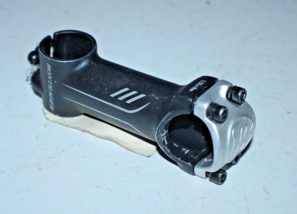 Bontrager RL Road Bike Stem 1 1/8" Threadless 100mm +/-7º 31.8mm Black Race Lite - Image 1 of 4