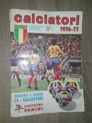 CALCIATORI 1976-77 - ALBUM FIGURINE PANINI - 1976 / 1977 - DA RECUPERO - Immagine 1 di 4