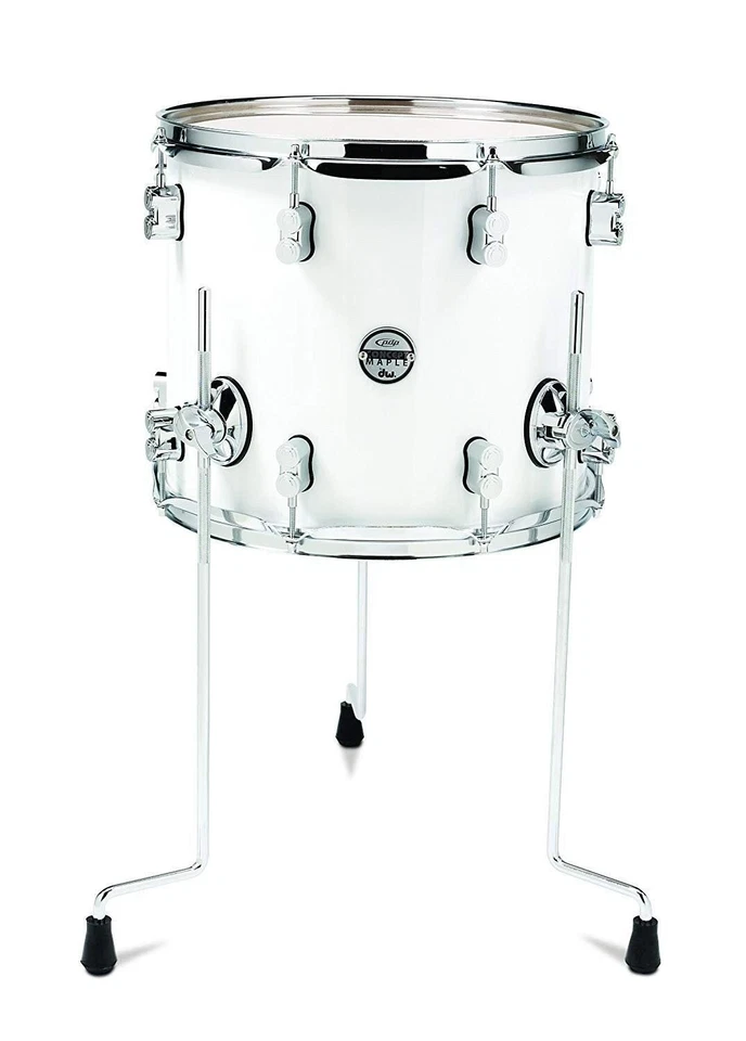 Pacific Drums PDCM1214TTPW Toma de piso de 12 x 14 pulgadas con herrajes cromados -... Foto 1 de 1