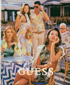 Guess Magazin Printanzeige Anzeige Liza Makhu Francesca Vicoolya & Saida 1pg 2023 - Bild 1 von 6