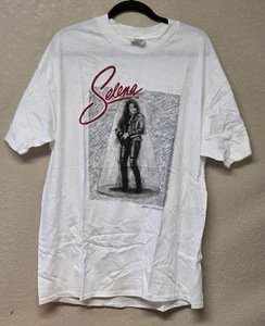 1990s Vintage Selena Quintanilla Shirt XL (SOME YELLOWING) - Picture 1 of 7
