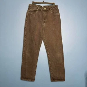 Cotton On schwarze Damenjeans Größe 8 locker gerades Bein Denim hoher Bund - Bild 1 von 7