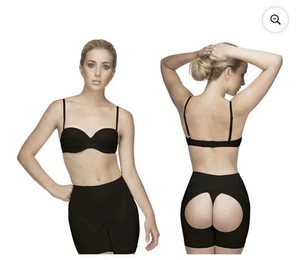 Shapewear Beige 34 Vedette 504 Isabelle Mid Thigh Body with Buttock Enhancer - Picture 1 of 3