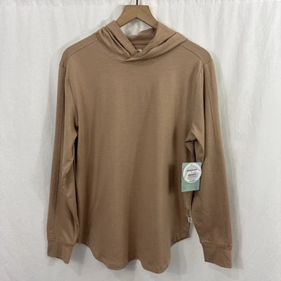 Sudadera con Capucha Magellan Outdoors Clásica Para Mujer Beige Grande Calce Clásico Pullover Nueva con Etiquetas Foto 1 de 4
