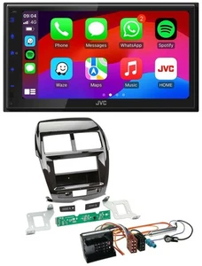 JVC Bluetooth USB MP3 2DIN DAB Autoradio für Citroen C4 Mitsubishi ASX Peugeot 4 - Bild 1 von 9