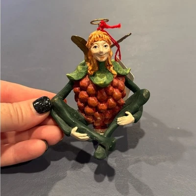 Vintage Department 56 Tutti Frutti por Patience Brewster adorno de Navidad 1997 Foto 1 de 4