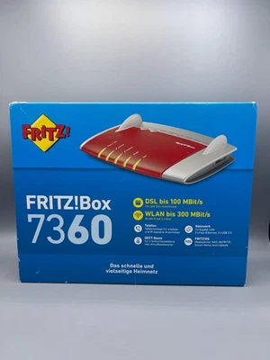 🔥AVM Fritz!Box 7360 DSL Modem Router WLAN Switch Gigabit mit Netzteil OVP - Bild 1 von 3